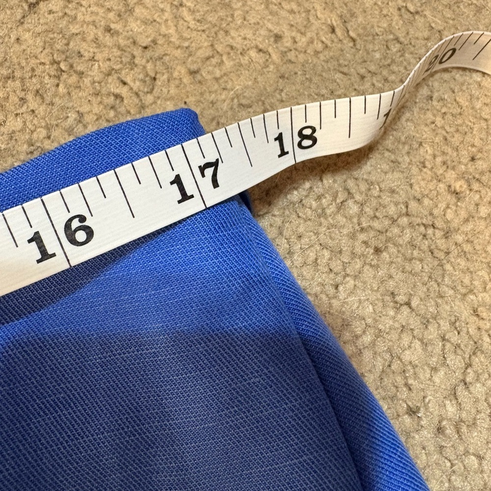 LOFT Blue Mini Skirt - Picture 5 of 6